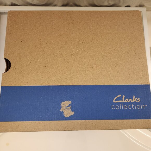 Clarks Leather "Nerisa West" Sand Nubuck Sandals. NIB. Size 5 - Picture 10 of 10